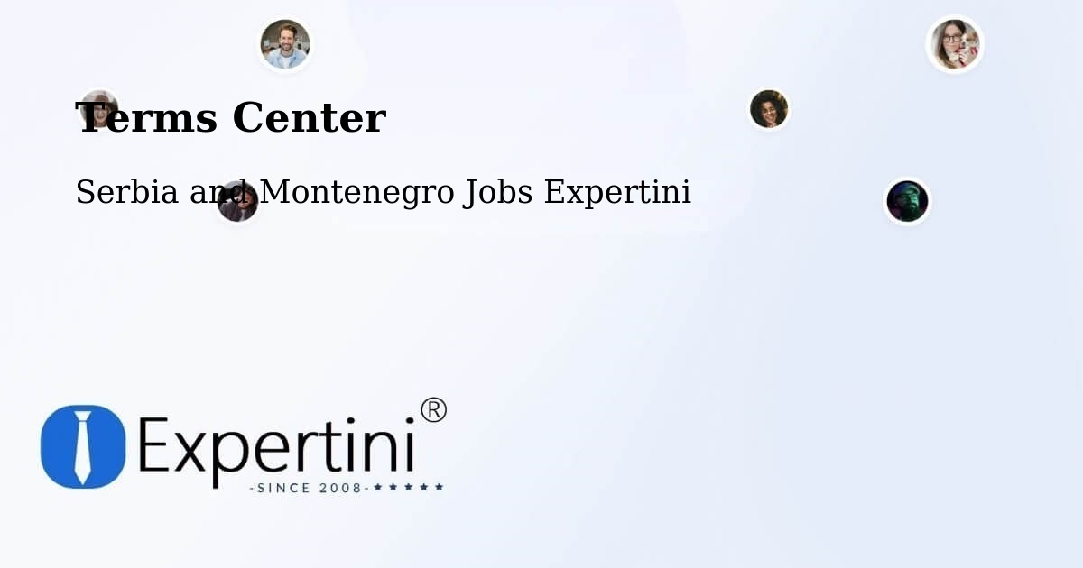 Terms of Service – Ashcroft - Serbia and Montenegro Jobs Expertini
